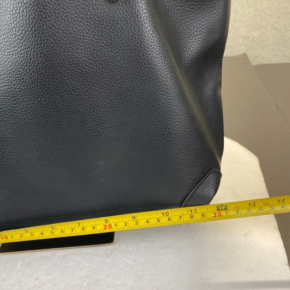 Rosetti Large Tote Shoulder Bag Purse,Black Leather - Picture 5 of 16